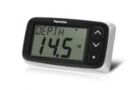 Raymarine RM-E70142 Raymarine i40 Depth Pack con Trasduttore Profondità P7 Passante - Display Strumentale per Vela e Nautica, Allarmi Integr