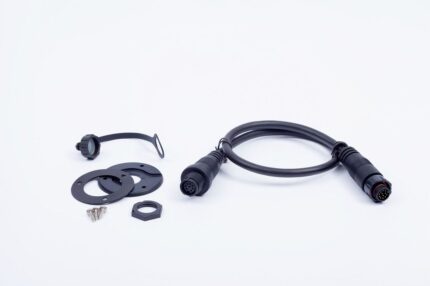 Raymarine RM-A80296 Cavo adattatore Raymarine 400mm (da 12 Pin a 8 Pin) per FirstMic Ray60/63/70/73 - Collegamento 2nda stazione tramite cav