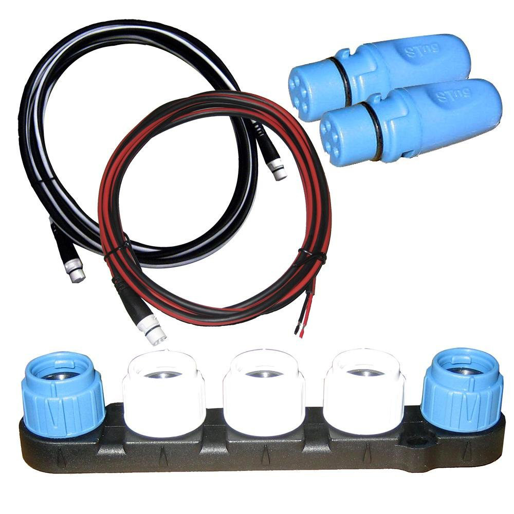 raymarine-stng-starting-kit-for-seamless-marine-networking-and-integration-raymarine-2 Raymarine FNI5607248 Kit Iniziale STNG Raymarine - Set Completo per Connessioni Nautiche (Ciabattina 5 Vie, Terminatori, Cavo Spur 3m e Cavo - immagine 1
